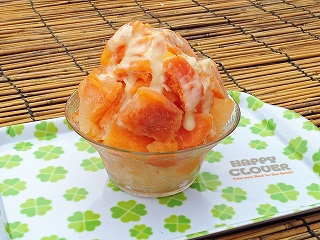 柿のかき氷